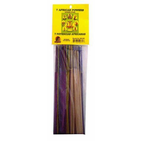 Indio Incense Sticks - 7 African Powers (100 Pack) - Magick Magick.com