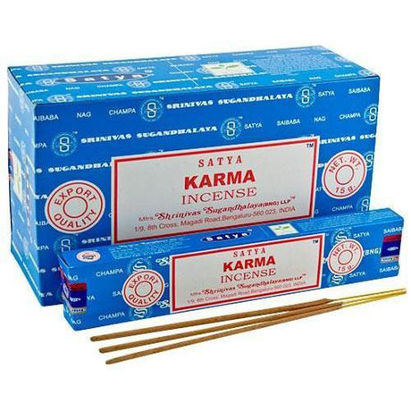 Karma Satya Incense Sticks 15 gram - Magick Magick.com