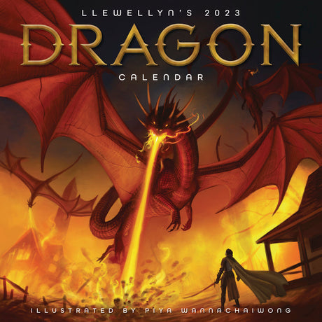 Llewellyn's 2023 Dragon Calendar by Llewellyn, Piya Wannachaiwong - Magick Magick.com