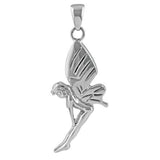 Luna Fairy Stainless Steel Pendant - Magick Magick.com