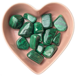 Malachite Tumbled Stone Natural Gemstone - One Stone - Magick Magick.com