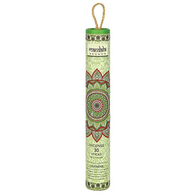 Mandala Incense Sticks with Holder - Jasmine (30 Sticks) - Magick Magick.com