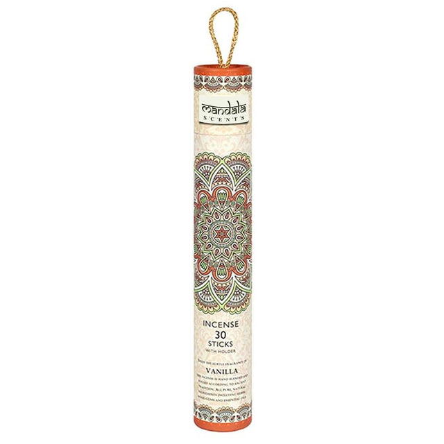 Mandala Incense Sticks with Holder - Vanilla (30 Sticks) - Magick Magick.com