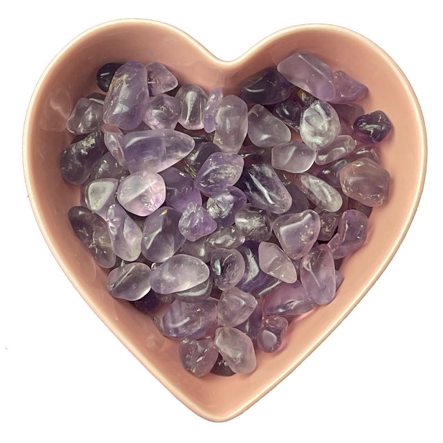 Maraba Amethyst Tumbled Stone Natural Gemstone - One Stone - Magick Magick.com