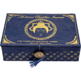 Medicine Buddha Rope Incense with Lotus Holder - Juniper (Pack of 30) - Magick Magick.com