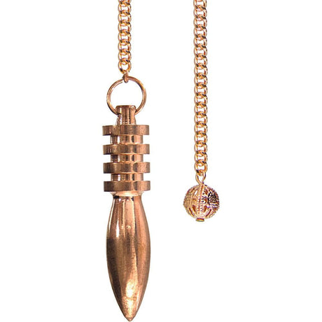 Metal Pendulum - Copper Egyptian - Magick Magick.com