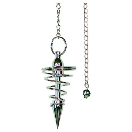 Metal Pendulum Oracle - Nickel - Magick Magick.com