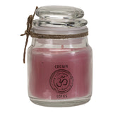 Mini Chakra Jar Candle - Crown (Lotus Scented) - Magick Magick.com