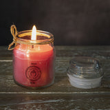 Mini Chakra Jar Candle - Root (Rose Scented) - Magick Magick.com