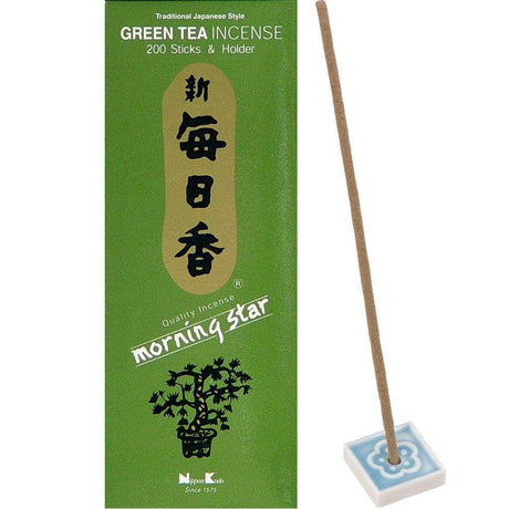 Morning Star Incense 200 Sticks - Green Tea - Magick Magick.com