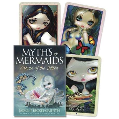 Myths & Mermaids Oracle by Amber Logan, Kachina Mickeletto, Jasmine Becket-Griffith - Magick Magick.com