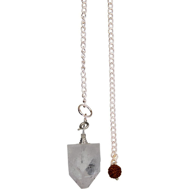 Natural Point Pendulum - Apophyllite Tip - Magick Magick.com