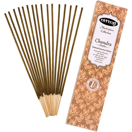 Nitiraj Masterpiece Incense 25 gram - Chandra (Pack of 6) - Magick Magick.com