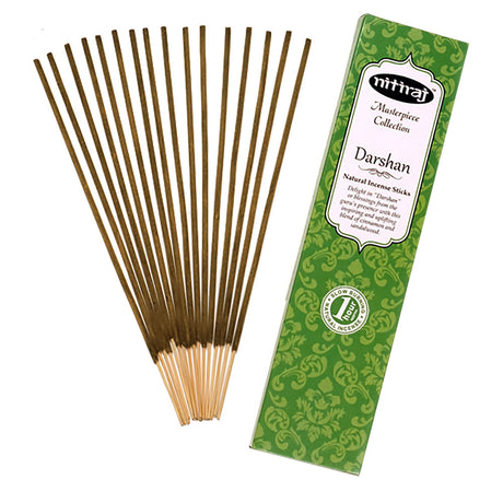 Nitiraj Masterpiece Incense 25 gram - Darshan (Pack of 6) - Magick Magick.com