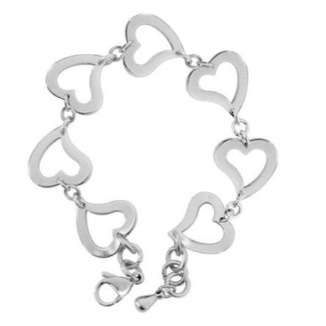 Open Heart Stainless Steel Bracelet - Magick Magick.com