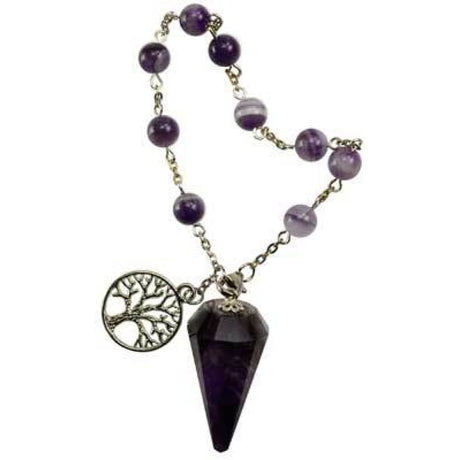 Pendulum Bracelet - Amethyst - Magick Magick.com