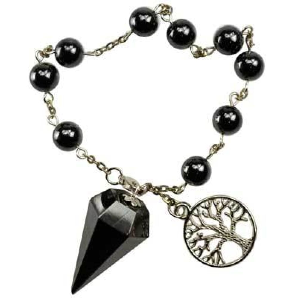 Pendulum Bracelet - Hematite - Magick Magick.com