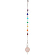 Pendulum Sephoroton with Chakra - Rose Quartz - Magick Magick.com