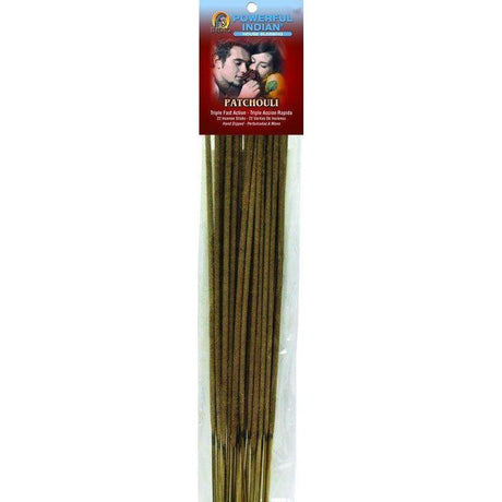 Powerful Indian Incense Sticks 22 Pack - Patchouli - Magick Magick.com