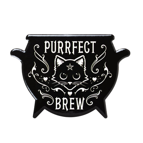 Purrfect Brew Coaster - Magick Magick.com