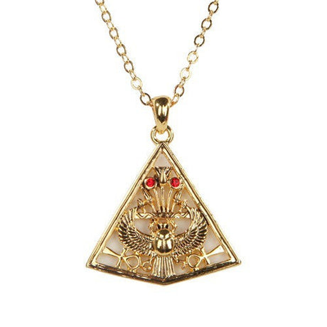 Pyramid Scarab Necklace - Magick Magick.com