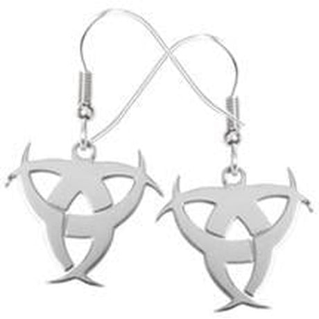 Radioactive Stainless Steel Earrings - Magick Magick.com