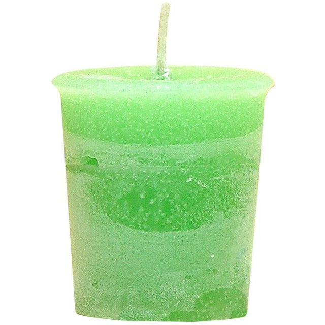 Reiki Charged Herbal Votive Candle - Abundance (Box of 18) - Magick Magick.com