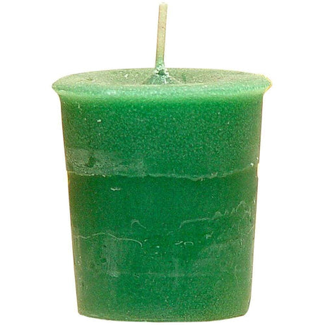 Reiki Charged Herbal Votive Candle - Money (Box of 18) - Magick Magick.com