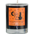 Reiki Charged Soy Herbal Filled Votive Candle - Black Cat - Magick Magick.com