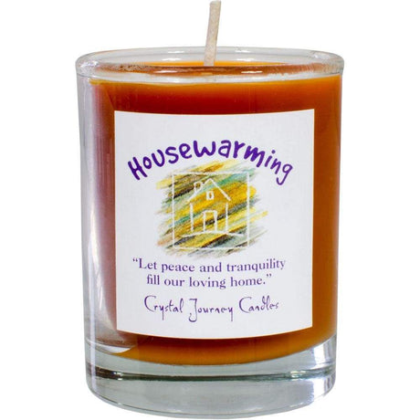 Reiki Charged Soy Herbal Filled Votive Candle - Housewarming - Magick Magick.com