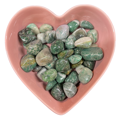 Rich Jade Tumbled Stone Natural Gemstone - One Stone - Magick Magick.com