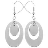 Ring Of Saturn Stainless Steel Earrings - Magick Magick.com