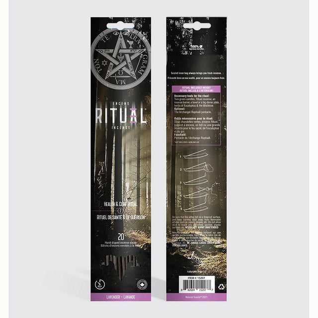 Ritual Incense 20 Sticks - Health & Cure - Magick Magick.com