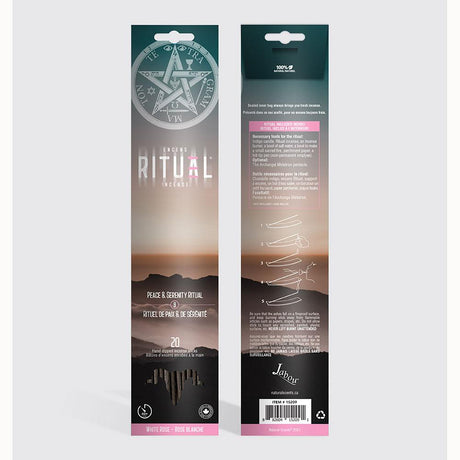 Ritual Incense 20 Sticks - Peace & Serenity - Magick Magick.com