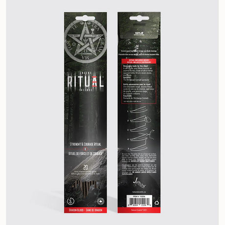 Ritual Incense 20 Sticks - Strength & Courage - Magick Magick.com