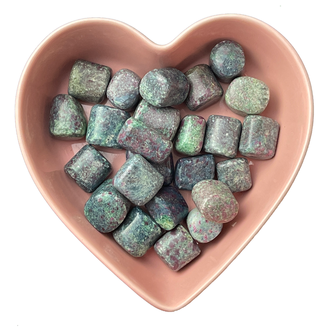 Ruby Kyanite Tumbled Stone Natural Gemstone - One Stone - Magick Magick.com