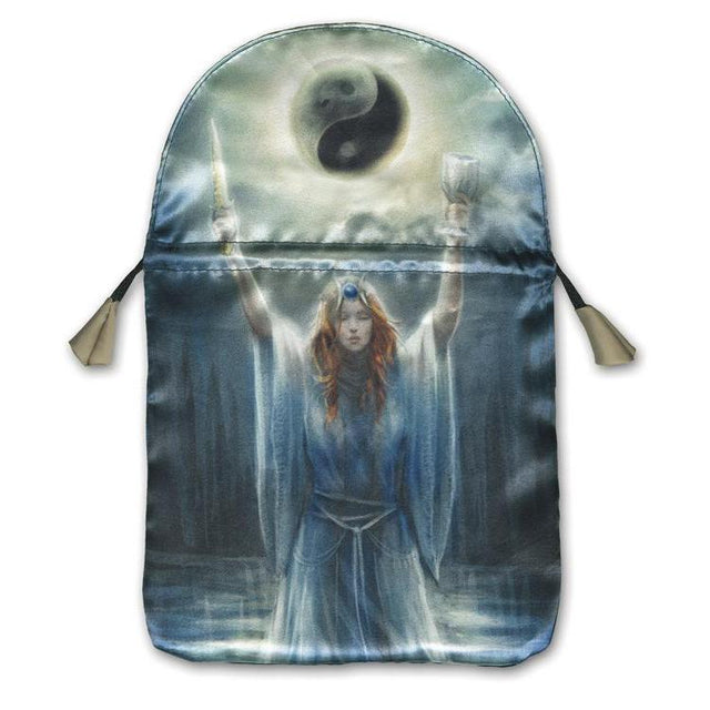 Sacred Priestess Satin Tarot Bag by Lo Scarabeo - Magick Magick.com