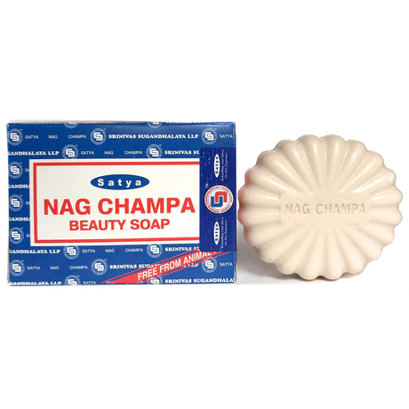 Satya Nag Champa Soap Bar (75 gram) - Magick Magick.com