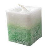 Scented Square Votive Candle "Invigorate the Soul" - Rosemary & Peppermint - Magick Magick.com