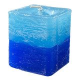 Scented Square Votive Candle "Nature's Mist" - Ocean & Rain - Magick Magick.com