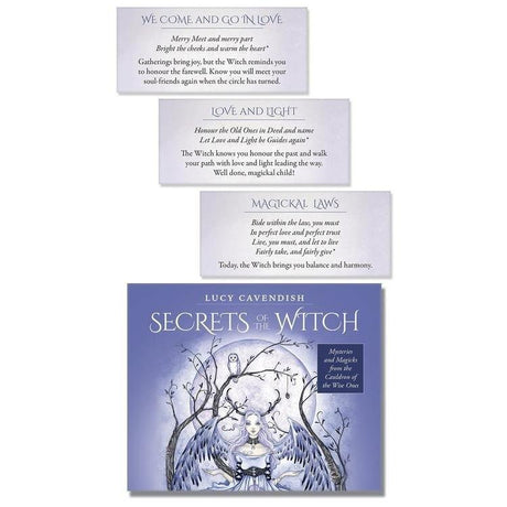 Secrets of the Witch Affirmation Deck by Lucy Cavendish - Magick Magick.com