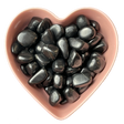 Shungite Tumbled Stone Natural Gemstone - One Stone - Magick Magick.com