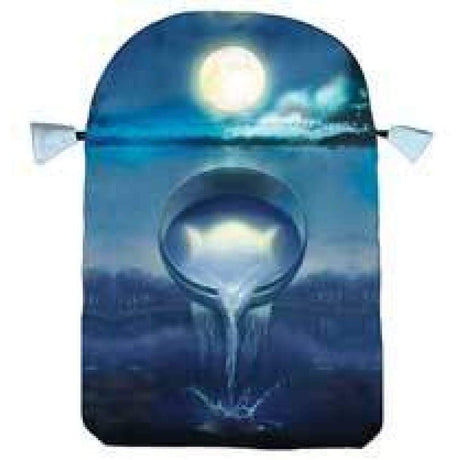 Silver Witchcraft Satin Tarot Bag by Lo Scarabeo - Magick Magick.com