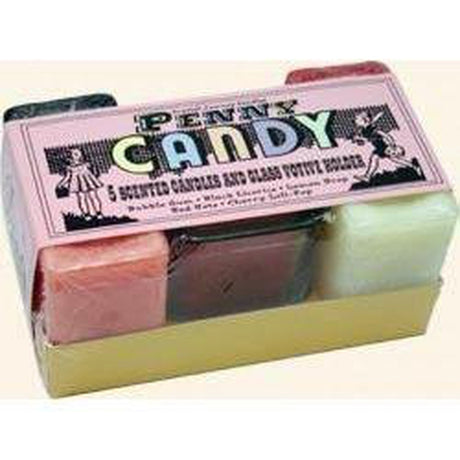 Six Piece Candle Gift Set - Penny Candy (Retro) - Magick Magick.com
