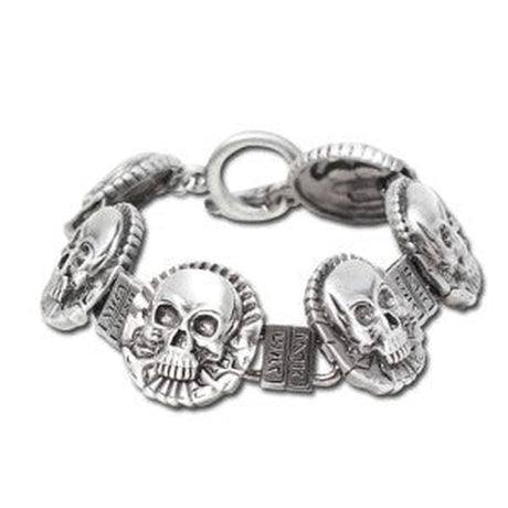 Skull Coin Bracelet - Magick Magick.com