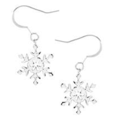 Snowflake Stainless Steel Earrings - Magick Magick.com