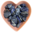 Sodalite Diamond Tumbled Stone Natural Gemstone - One Stone - Magick Magick.com