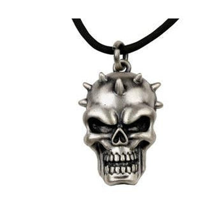 Spike Skull Head Pendant - Magick Magick.com