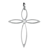 Stone Cross Stainless Steel Pendant - Magick Magick.com