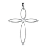 Stone Cross Stainless Steel Pendant - Magick Magick.com